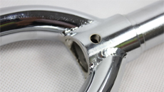 700c steel chrome fork